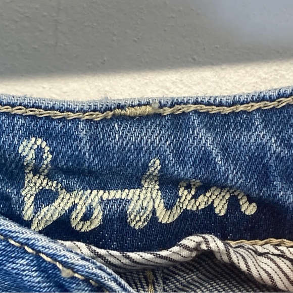 Boden Skinny High Rise Denim Jeans Medium Wash, Women Sz 14R Distressed WC 153 - Picture 7 of 15